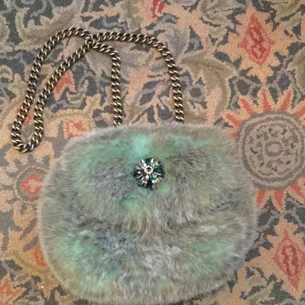 Elle Jae Gypset faux fur bag .. clearance